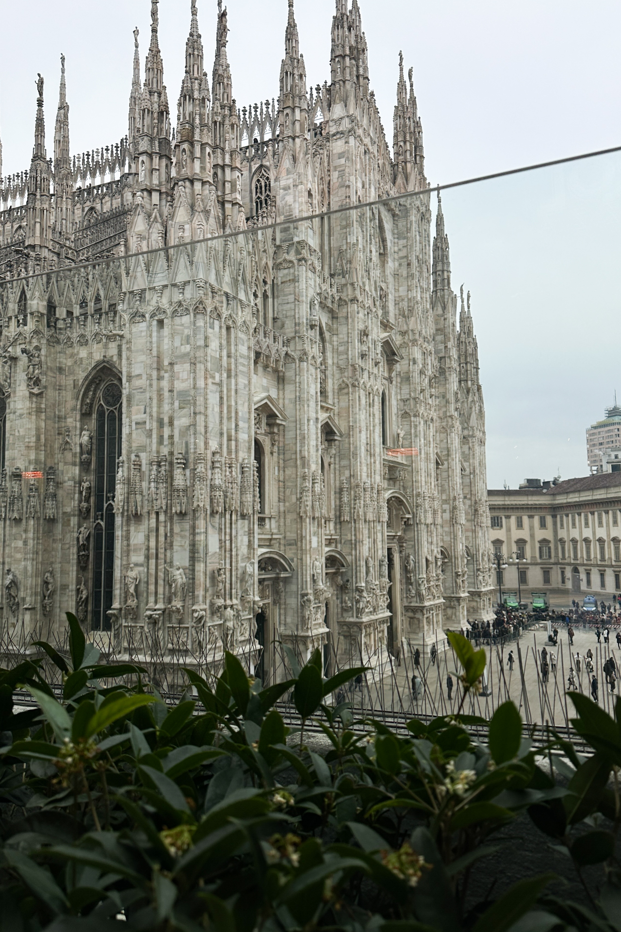 A nice rooftop bar right in front of Duomo di Milano named Terrazzo Aperol in Milan