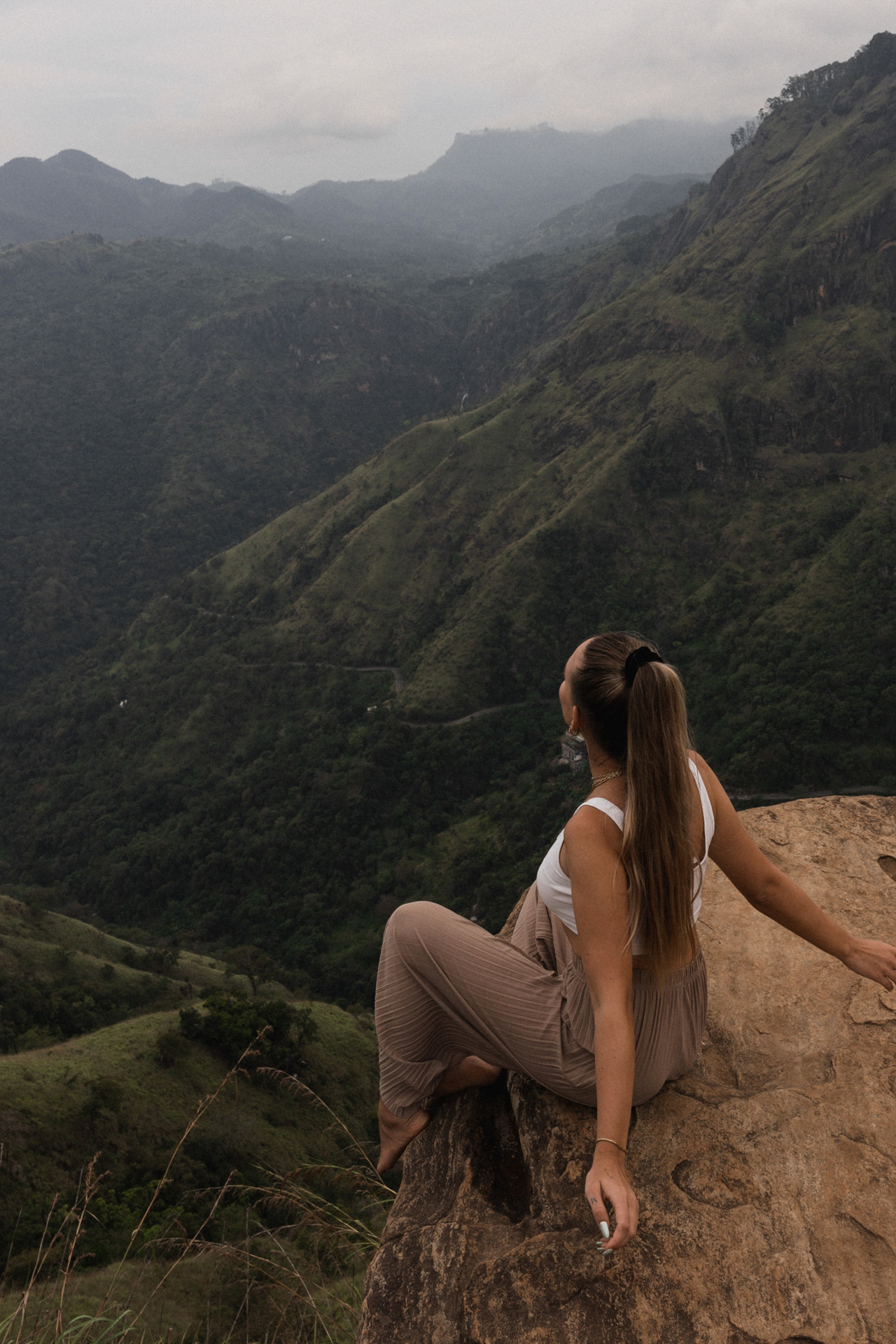 On top of Little Adam's Peak after the hike.