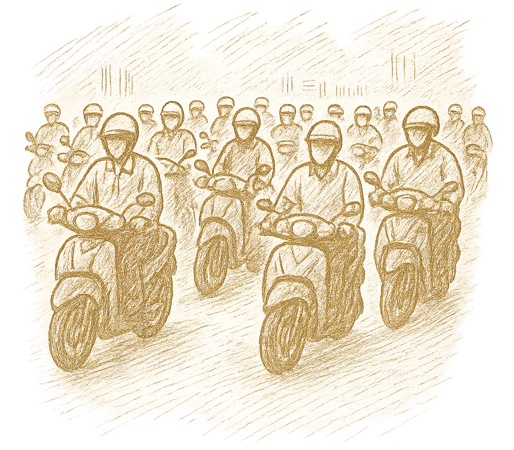 Scooters in Vietnam