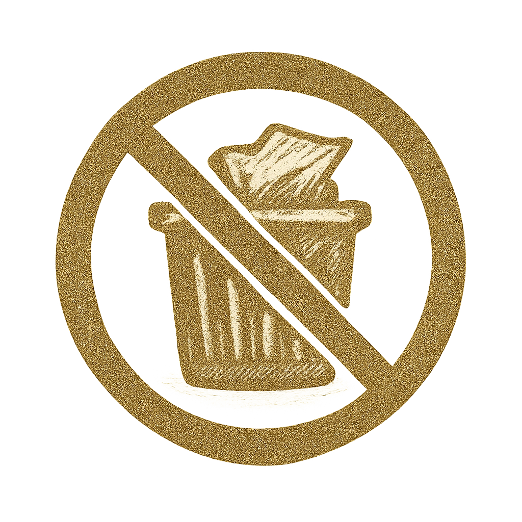 Singapore-no-trash sign