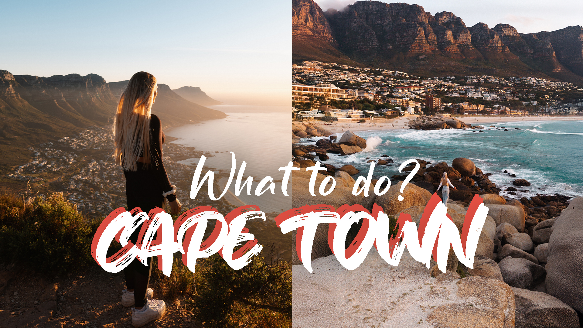 Cape Town travel YouTube video Thumbnail - What to do in Cape Town