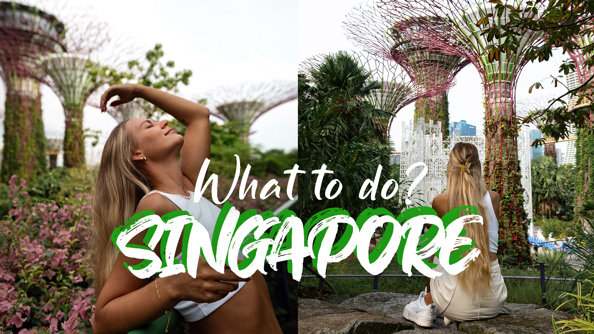 Thumbnail for a Singapore Travel Vlog on YouTube