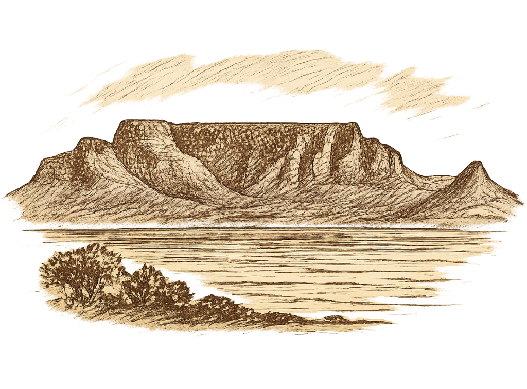 Table Mountain in Cape Town
